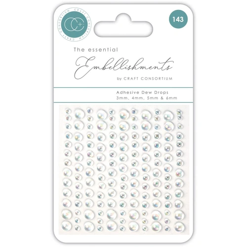 Craft Consortium Little Ones - Adhesive Iridescent Dew Drops