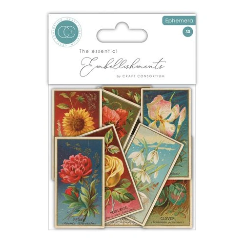 Craft Consortium The Collector - Flower Ephemera