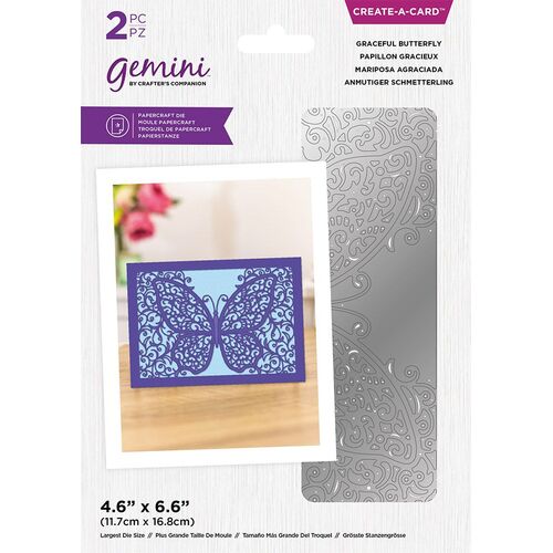 Gemini Create a Card Graceful Butterfly Die
