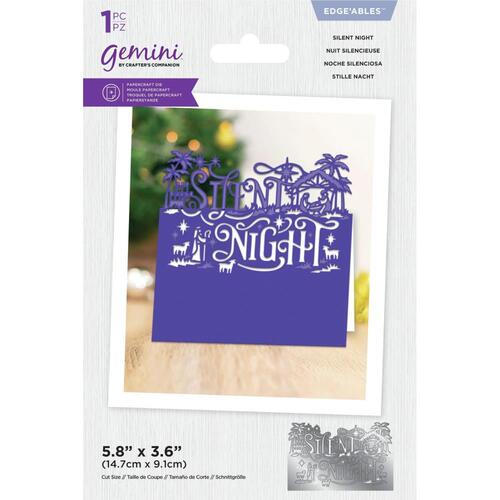 Gemini Silent Night Edge'ables Die