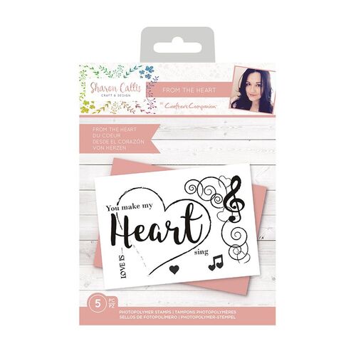 Crafters Companion From the Heart Stamp
