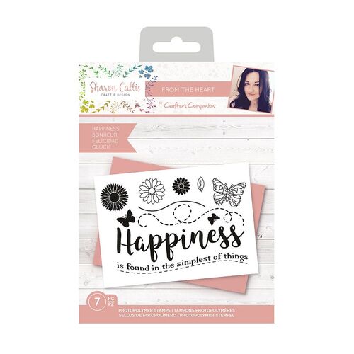 Crafters Companion Happiness Stamp