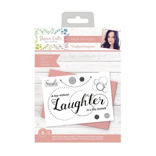 Crafters Companion Laughter Stamp