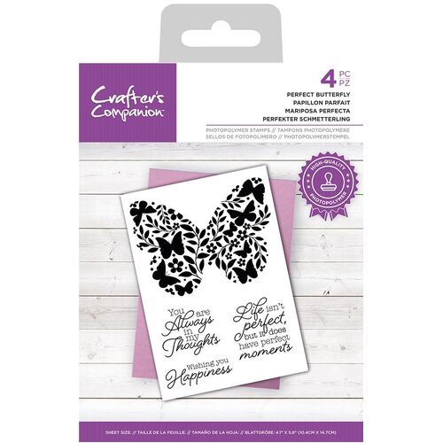 Crafters Companion Perfect Butterfly Stamp