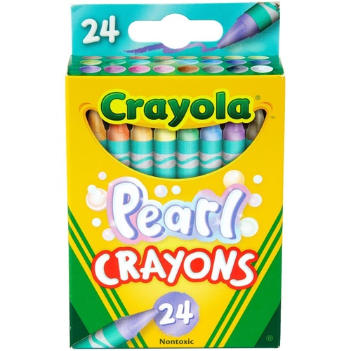 Crayola Pearl Crayons 24pk