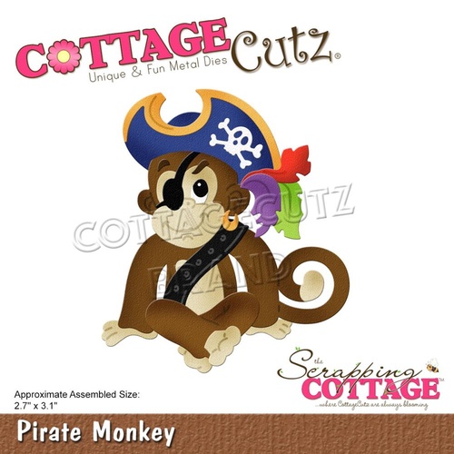 Cottage Cutz Die Pirate Monkey