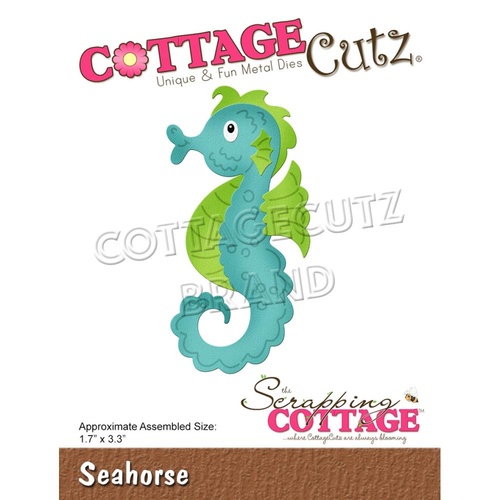 Cottage Cutz Die Seahorse