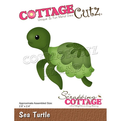 Cottage Cutz Die Sea Turtle