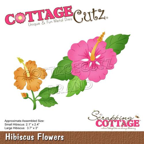 Cottage Cutz Die Hibiscus Flowers