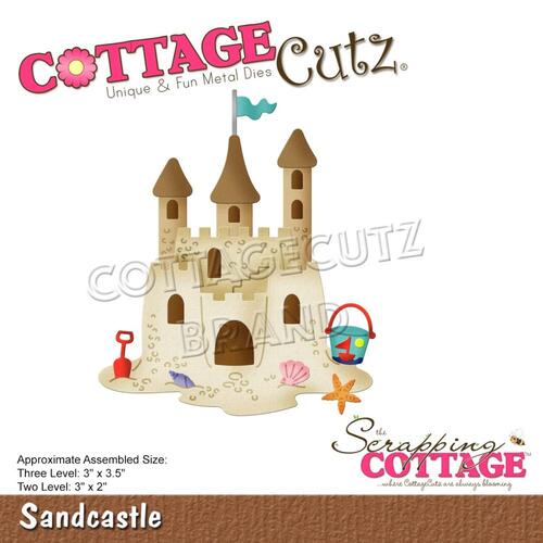 Cottage Cutz Die Sandcastle