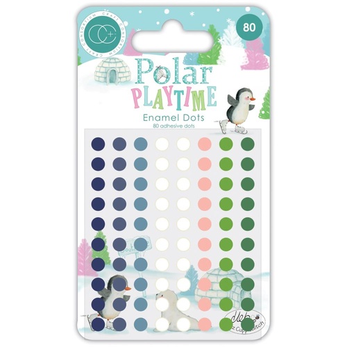 Craft Consortium Polar Playtime Enamel Dots