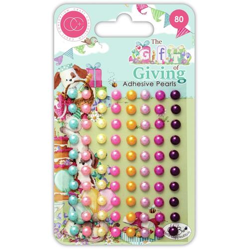 Craft Consortium The Gift of Giving Adhesive Pearls