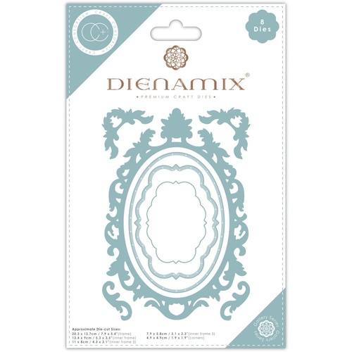 Craft Consortium Dienamix Die Oval Frame A5