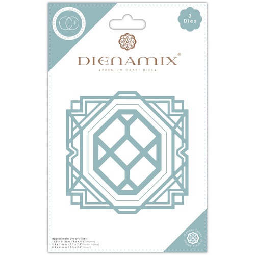 Craft Consortium Dienamix Die Deco Square