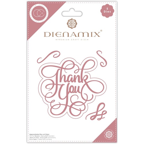 Craft Consortium Dienamix Die Thank You