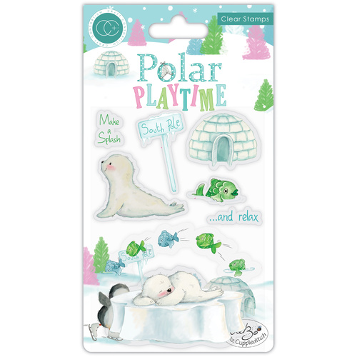 Craft Consortium Polar Playtime Stamp Make a Splash