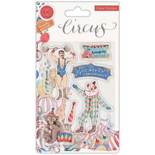 Craft Consortium Circus Stamp Greatest Show