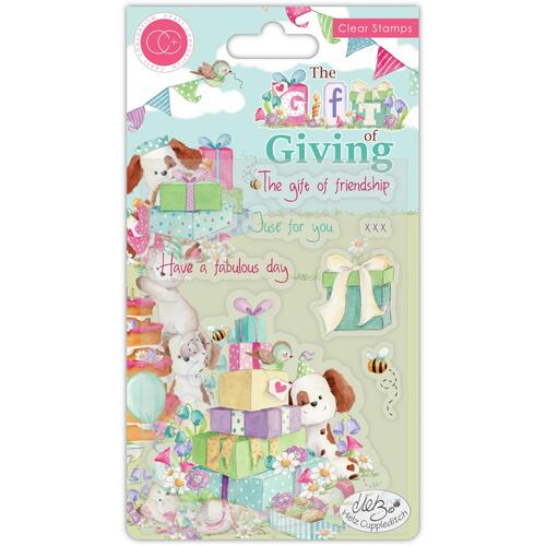 Craft Consortium The Gift of Giving Stamp The Gift