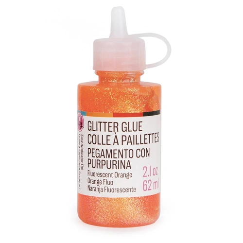 Cousin DIY Glitter Glue - Fluorescent Orange