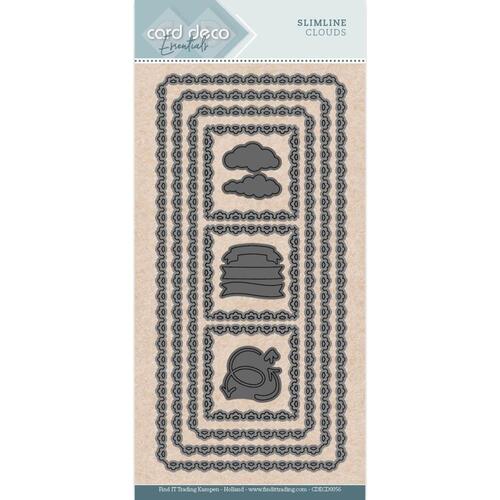 Find It Trading Slimline Clouds Card Deco Essentials Die