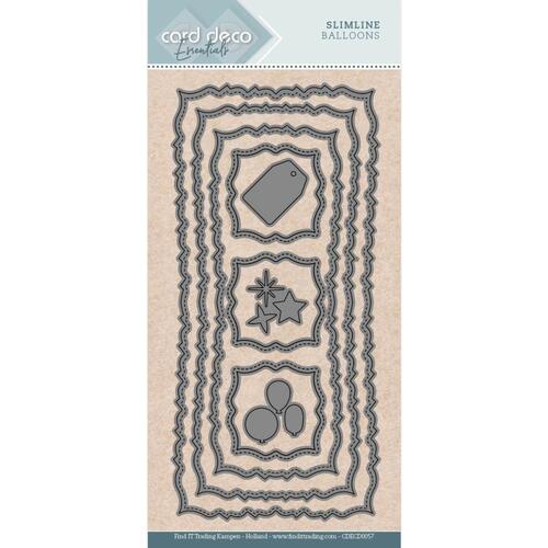 Find It Trading Slimline Balloons Card Deco Essentials Die
