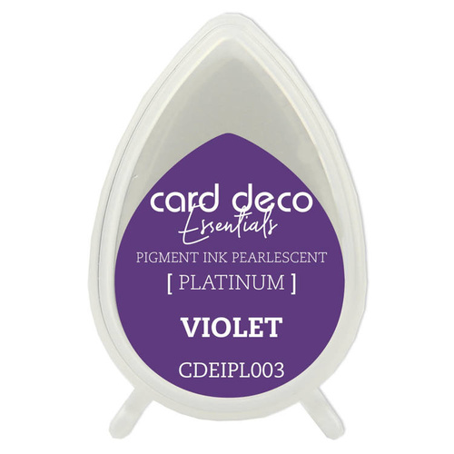 Couture Creations Pearlescent Violet Card Deco Essentials Pigment Ink Pad
