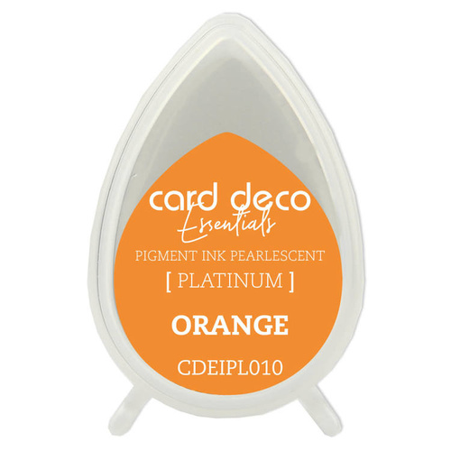 Couture Creations Pearlescent Orange Card Deco Essentials Pigment Ink Pad