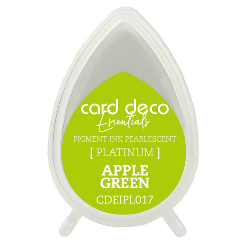 Couture Creations Pearlescent Apple Green Card Deco Essentials Pigment Ink Pad