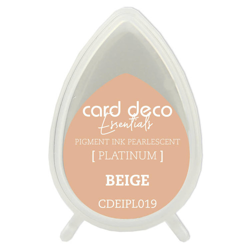 Couture Creations Pearlescent Beige Card Deco Essentials Pigment Ink Pad