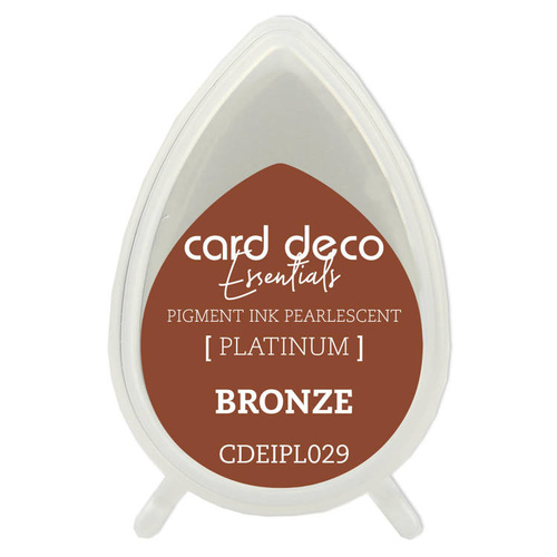 Couture Creations Pearlescent Bronze Card Deco Essentials Pigment Ink Pad