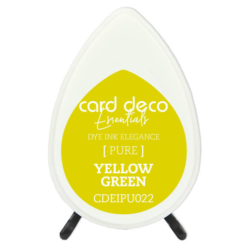 Couture Creations Yellow Green Card Deco Essentials Dye Ink Pad