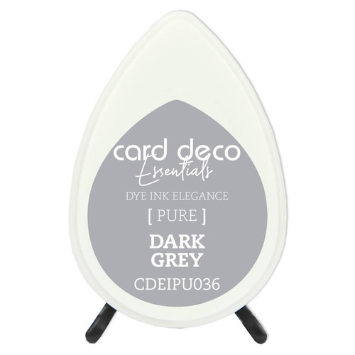 Couture Creations Dark Grey Card Deco Essentials Dye Ink Pad