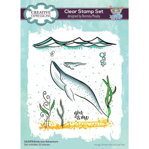Creative Expressions Embrace Adventure Stamp Set