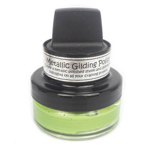 Creative Expressions Cosmic Shimmer Metallic Gilding Polish : Lime Burst