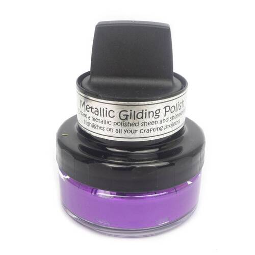 Creative Expressions Cosmic Shimmer Metallic Gilding Polish : Purple Paradise