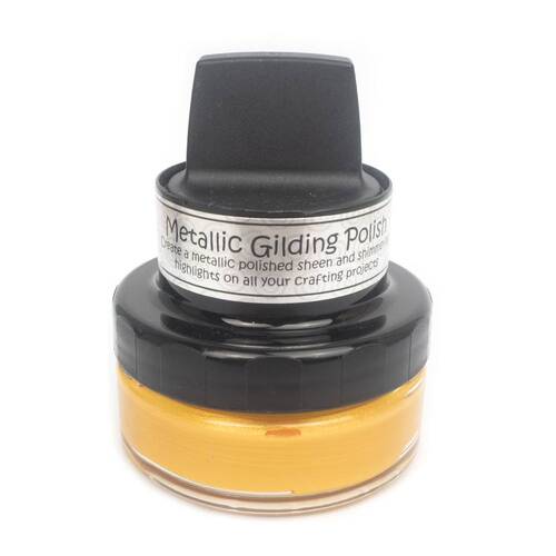 Creative Expressions Cosmic Shimmer Metallic Gilding Polish : Bright Sunshine