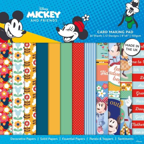 Disney Classics Mickey & Minnie Card Making Pad