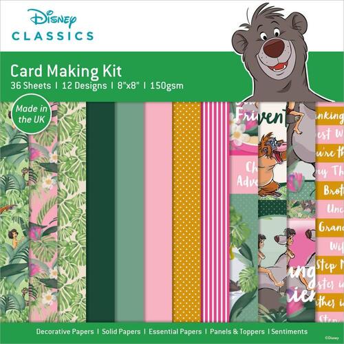 Disney Classics The Jungle Book Card Making Pad