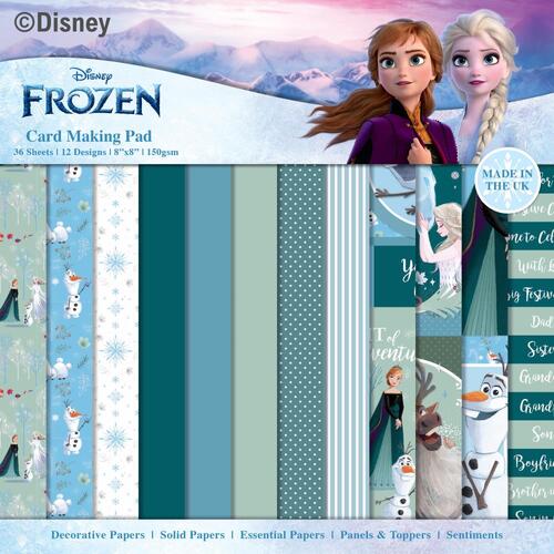 Disney Frozen Christmas Card Making Pad