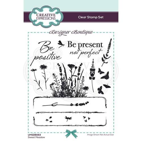 Creative Expressions Sweet Meadow Stamp
