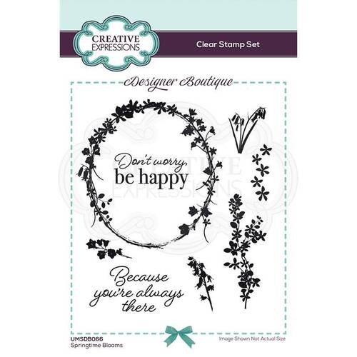 Creative Expressions Springtime Blooms Stamp