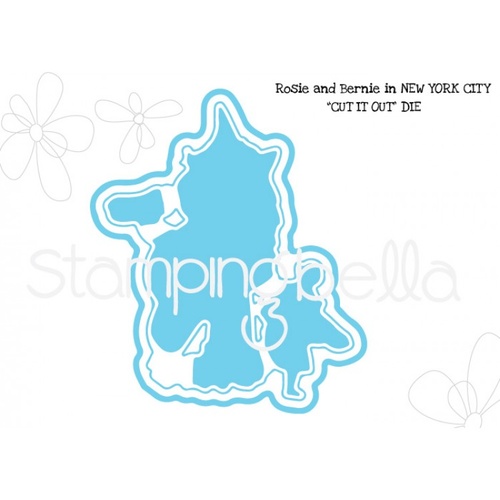 Stamping Bella Cut It Out Die Rosie & Bernie in New York 