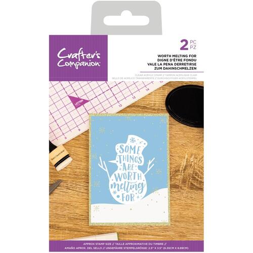 Crafter's Companion Stamp Worth Melting For