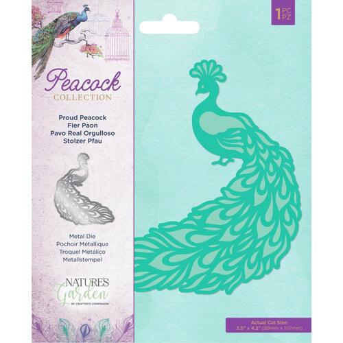 Nature's Garden Peacock Collection Proud Peacock Die