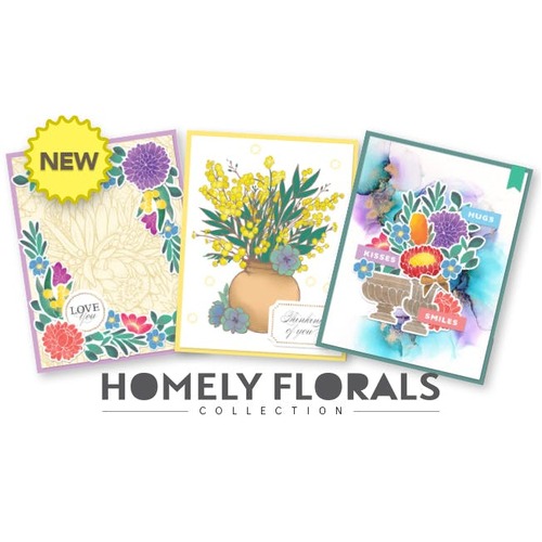 Couture Creations Homely Florals Bundle