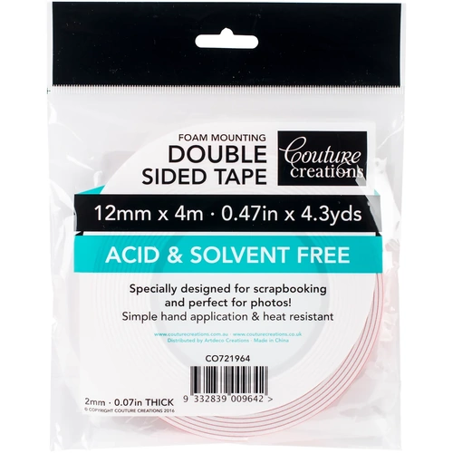 Couture Creations Foam Mounting Tape 12mm