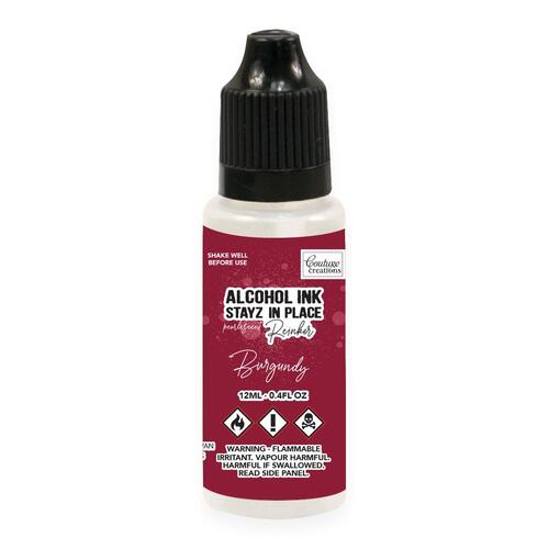 Couture Creations Burgundy Pearlescent Stayz in Place Alcohol Reinker