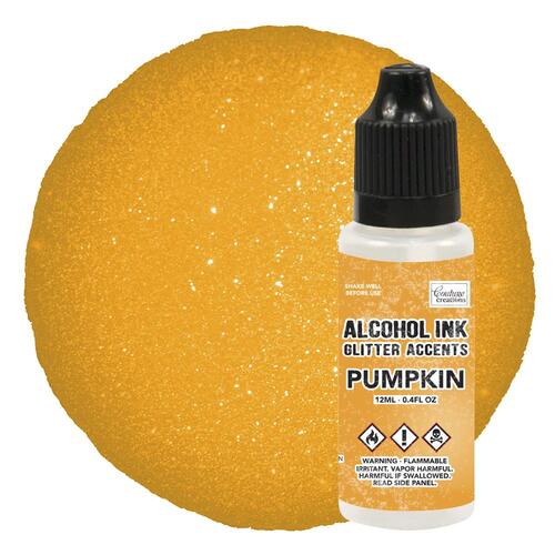 Couture Creations Pumpkin Glitter Accents Alcohol Ink