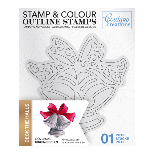Couture Creations Ringing Bells Outline Stamp