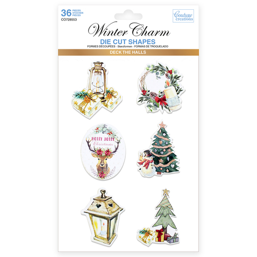 Couture Creations Winter Charm Die-Cut Shapes